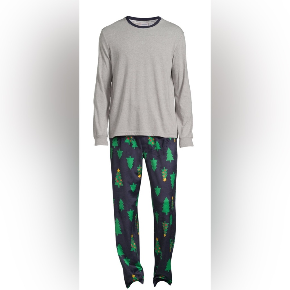 Dearfoams Men's Pajama Set, 2-Piece